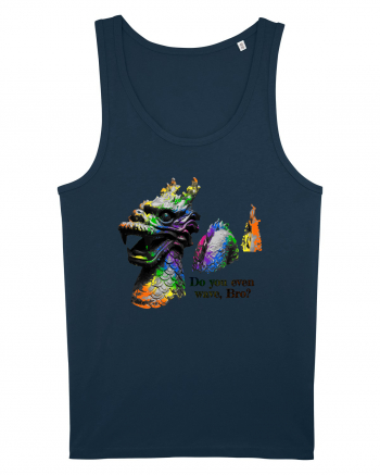 Swimming Dragon Navy