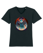 XX Judgement Tricou mânecă scurtă guler V Bărbat Presenter