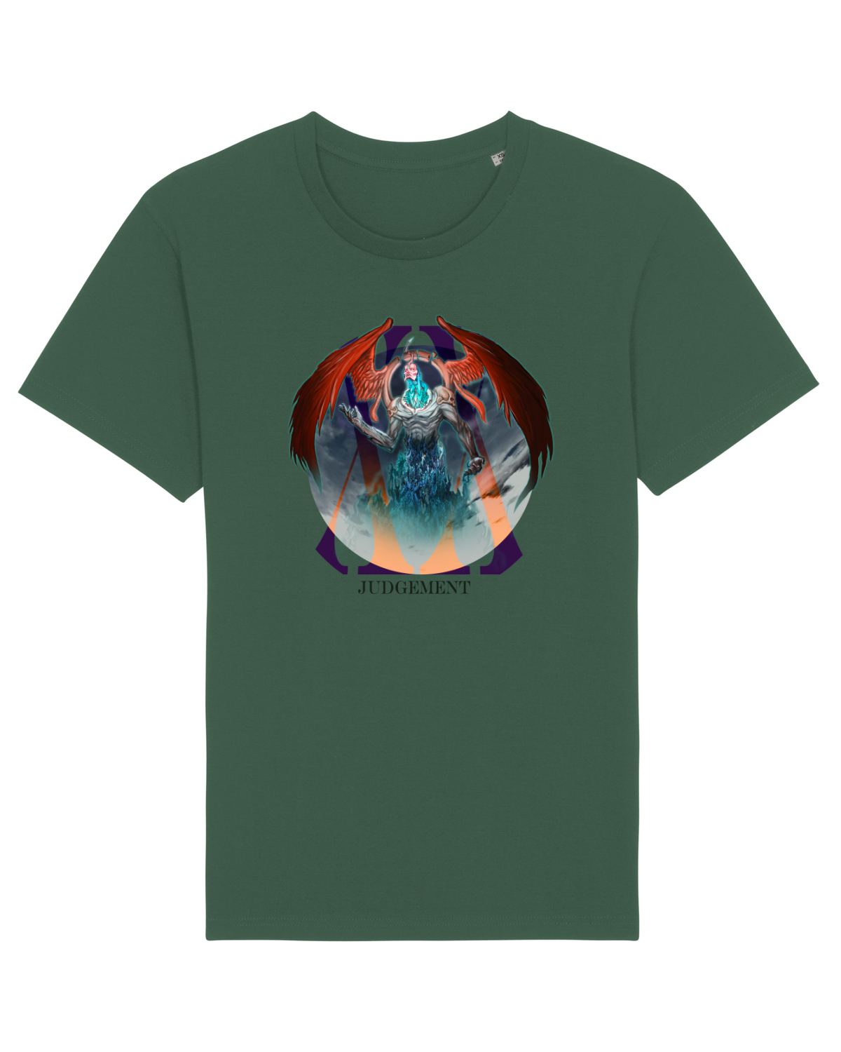 Tricou mânecă scurtă Unisex Rocker Bottle Green