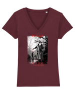 relax it`s just a vaccine Tricou mânecă scurtă guler V Damă Evoker