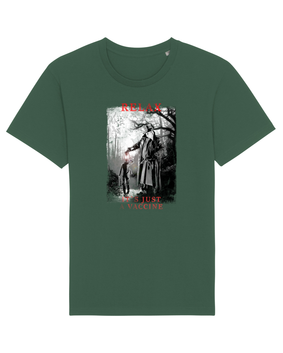 Tricou mânecă scurtă Unisex Rocker Bottle Green
