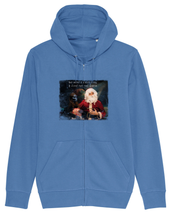 santa claus wishes Bright Blue