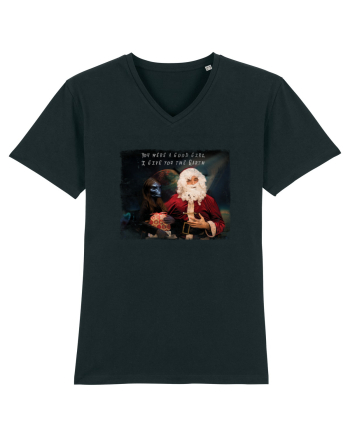 santa claus wishes Black