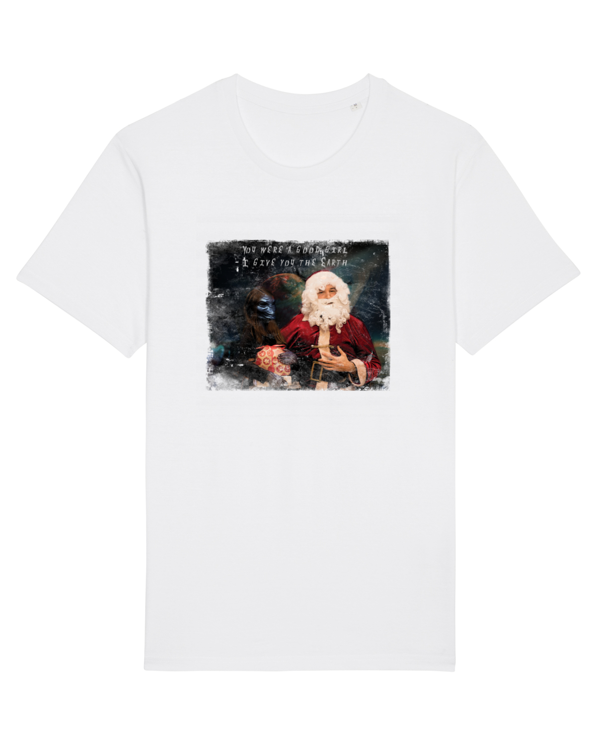 Tricou mânecă scurtă Unisex Rocker White