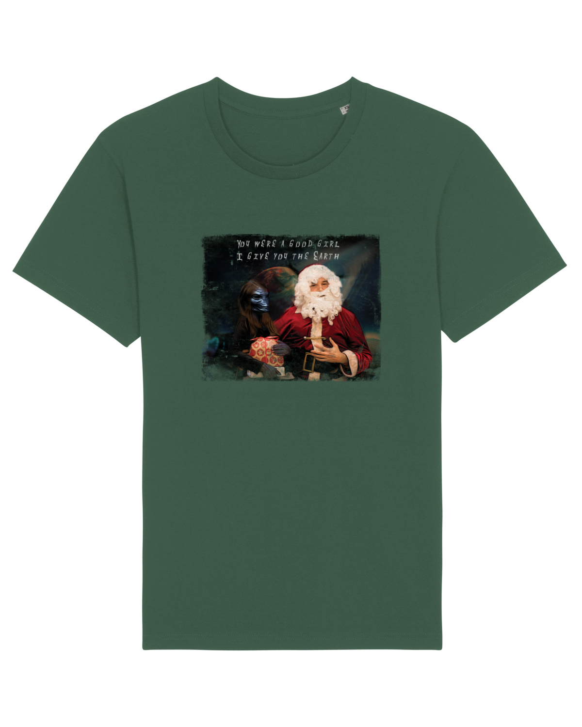 Tricou mânecă scurtă Unisex Rocker Bottle Green