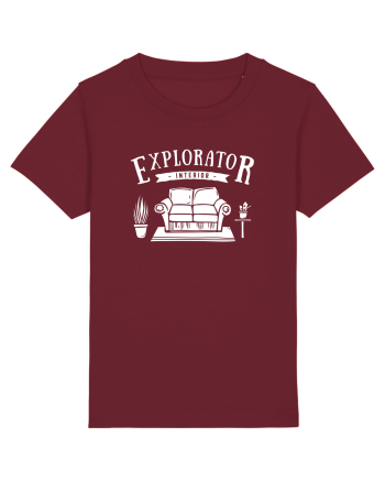 Explorator Interior  Burgundy