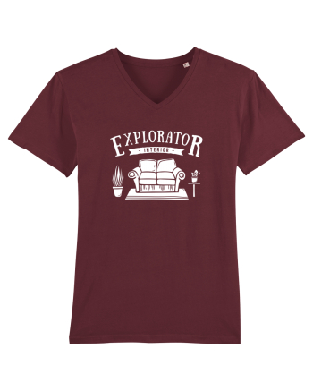 Explorator Interior  Burgundy