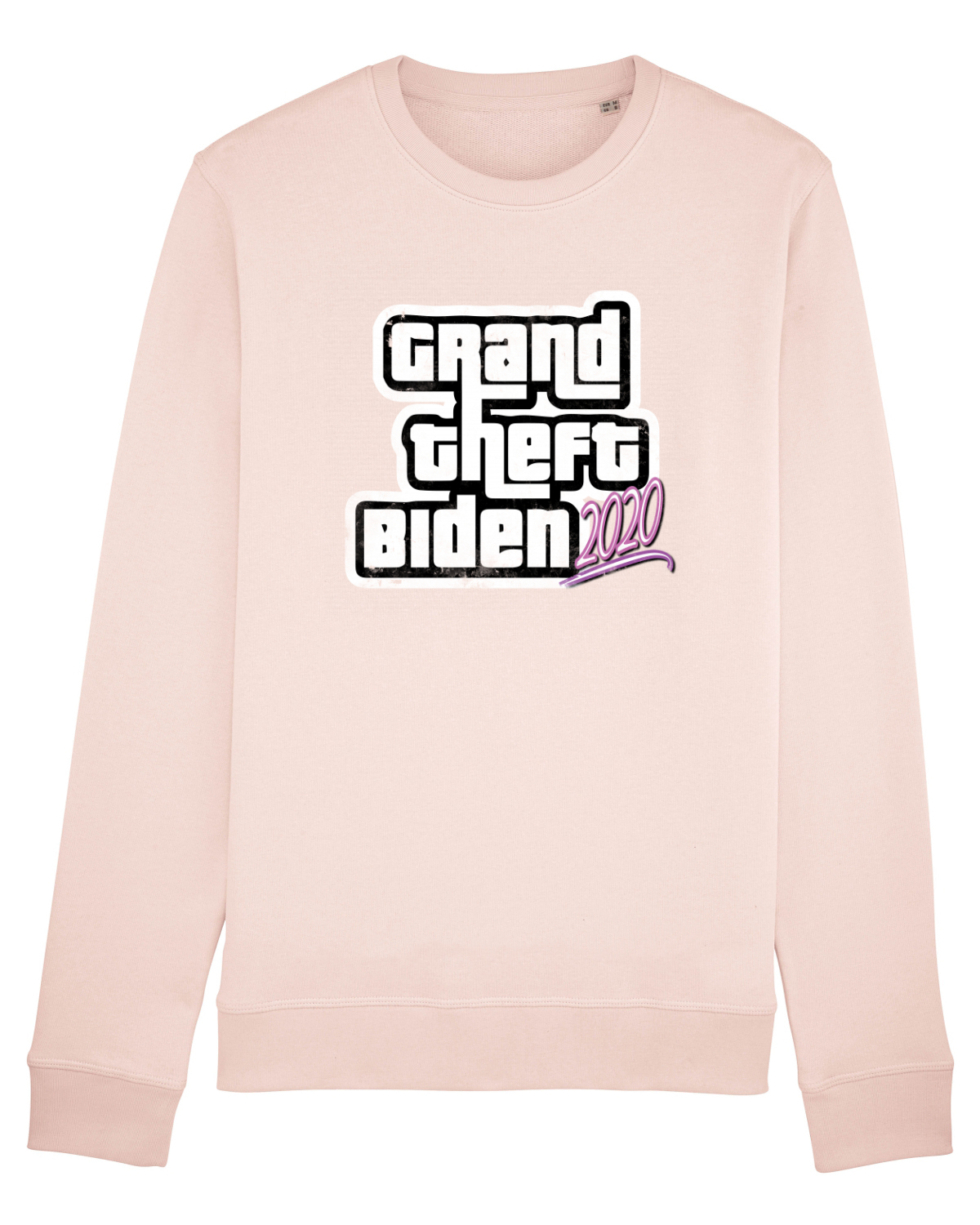 Bluză mânecă lungă Unisex Rise Candy Pink