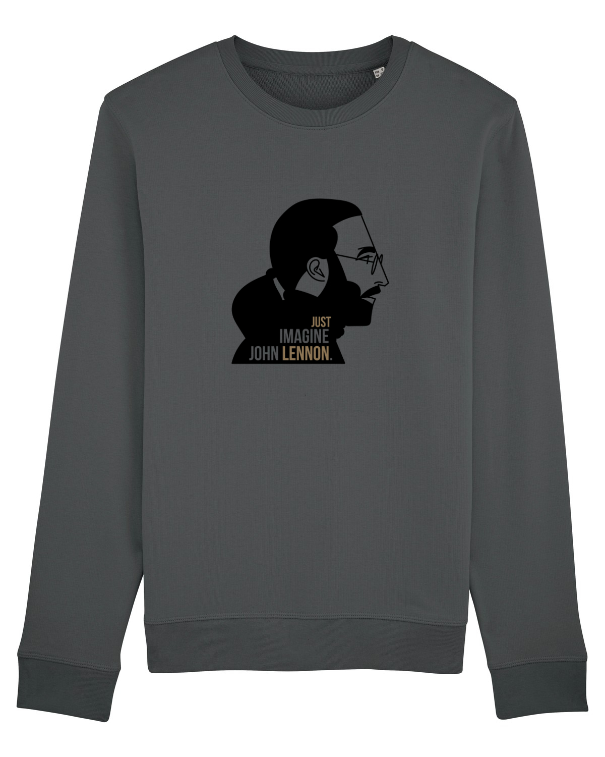 Bluză mânecă lungă Unisex Rise Anthracite