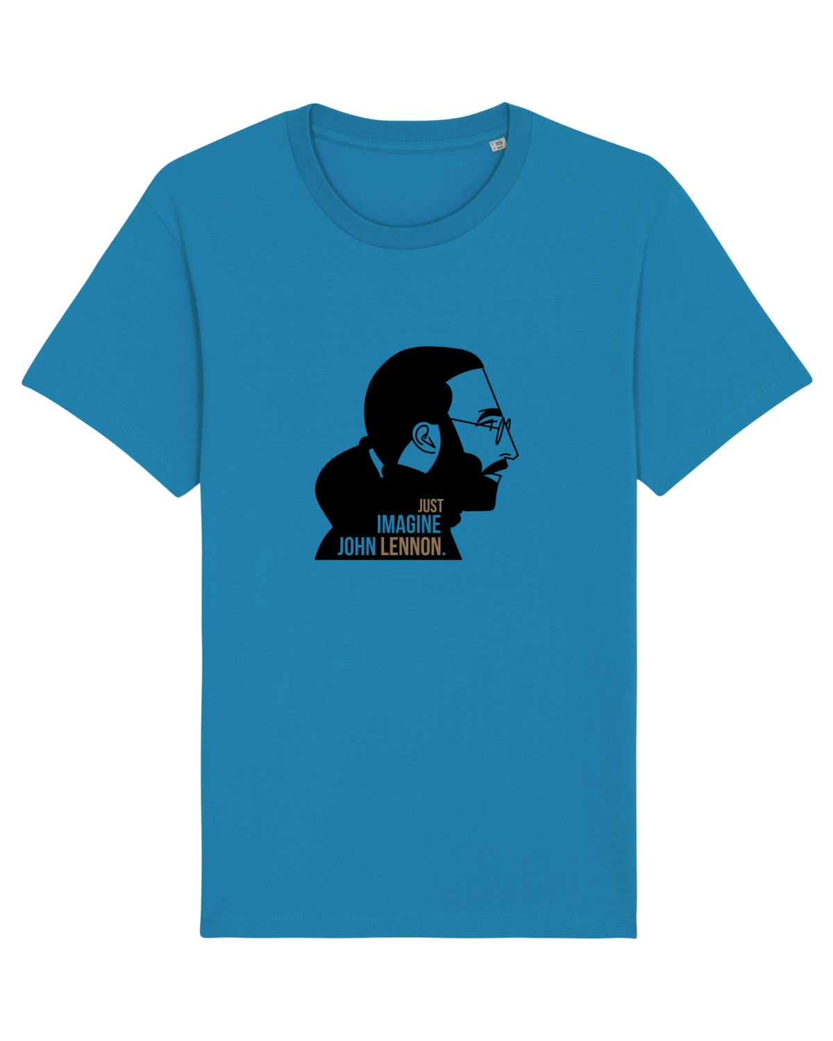Tricou mânecă scurtă Unisex Rocker Azur