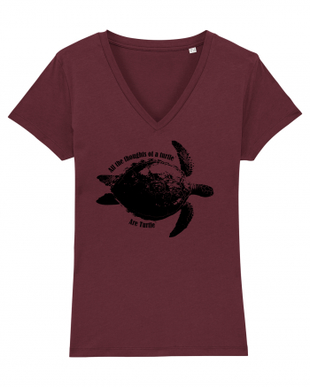 Turtle Talk  Burgundy