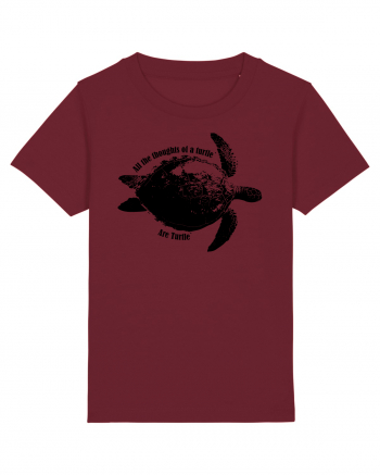 Turtle Talk  Burgundy