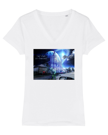 the end is coming T-Shirt White