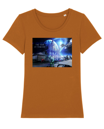 the end is coming T-Shirt Roasted Orange