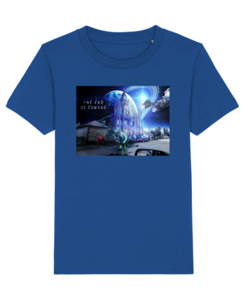the end is coming T-Shirt Majorelle Blue