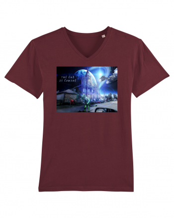 the end is coming T-Shirt Burgundy