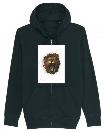 Furious lion Black