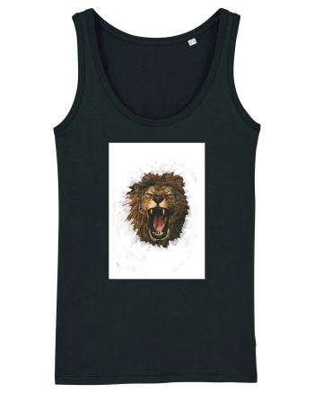 Furious lion Black