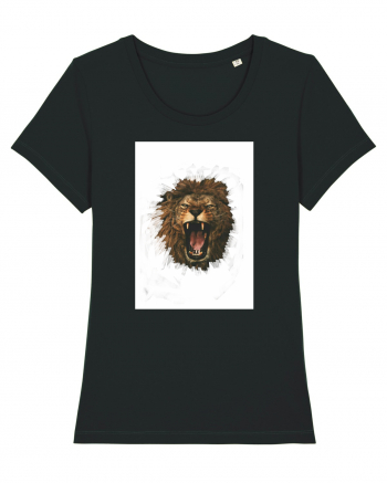 Furious lion Black