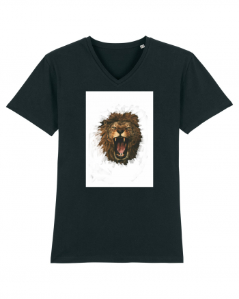 Furious lion Black