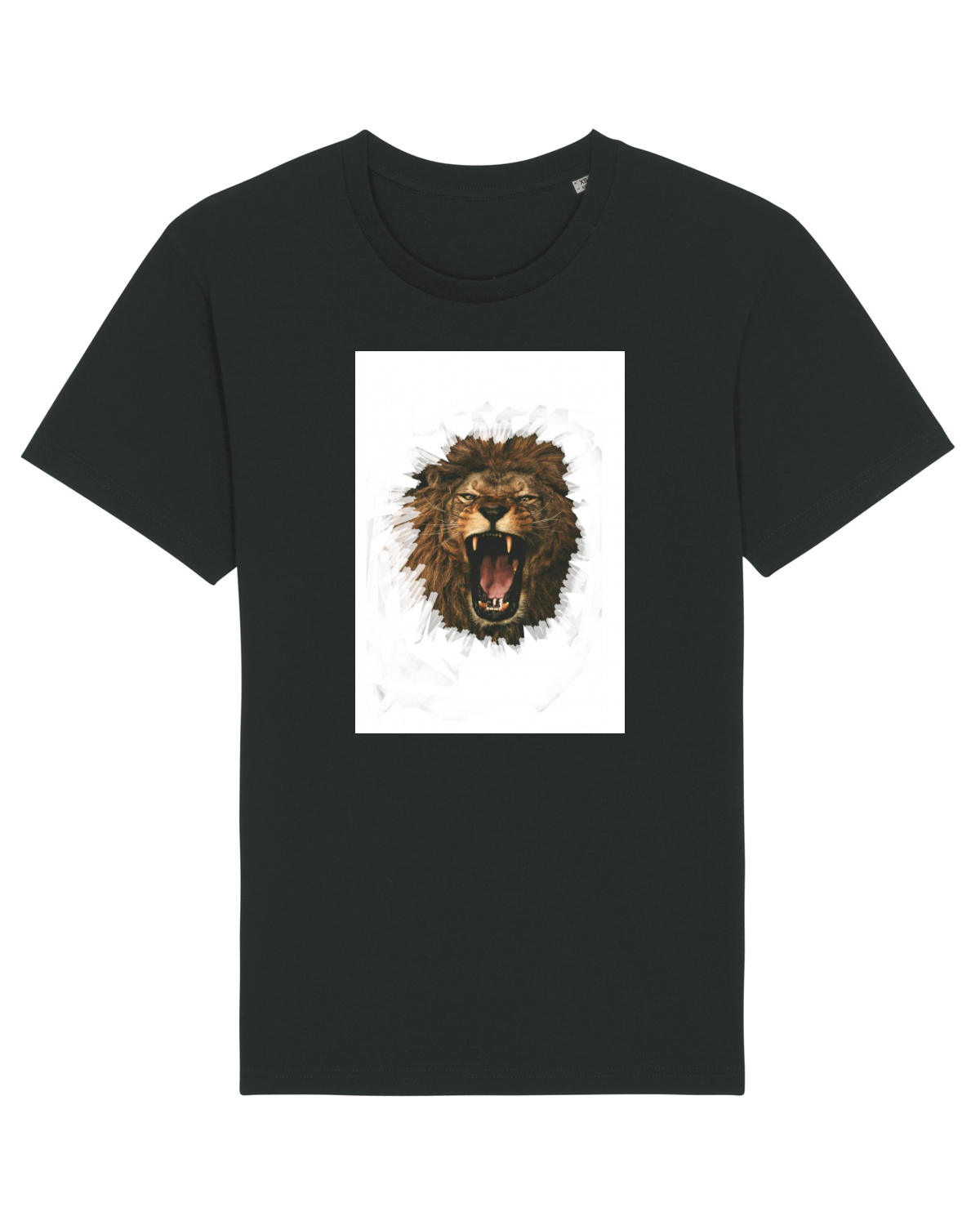 Tricou mânecă scurtă Unisex Rocker Black