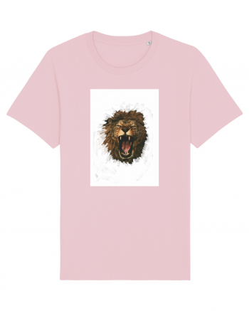 Furious lion Cotton Pink