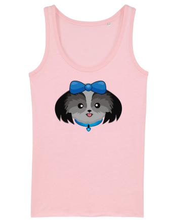 Cute dog  Cotton Pink