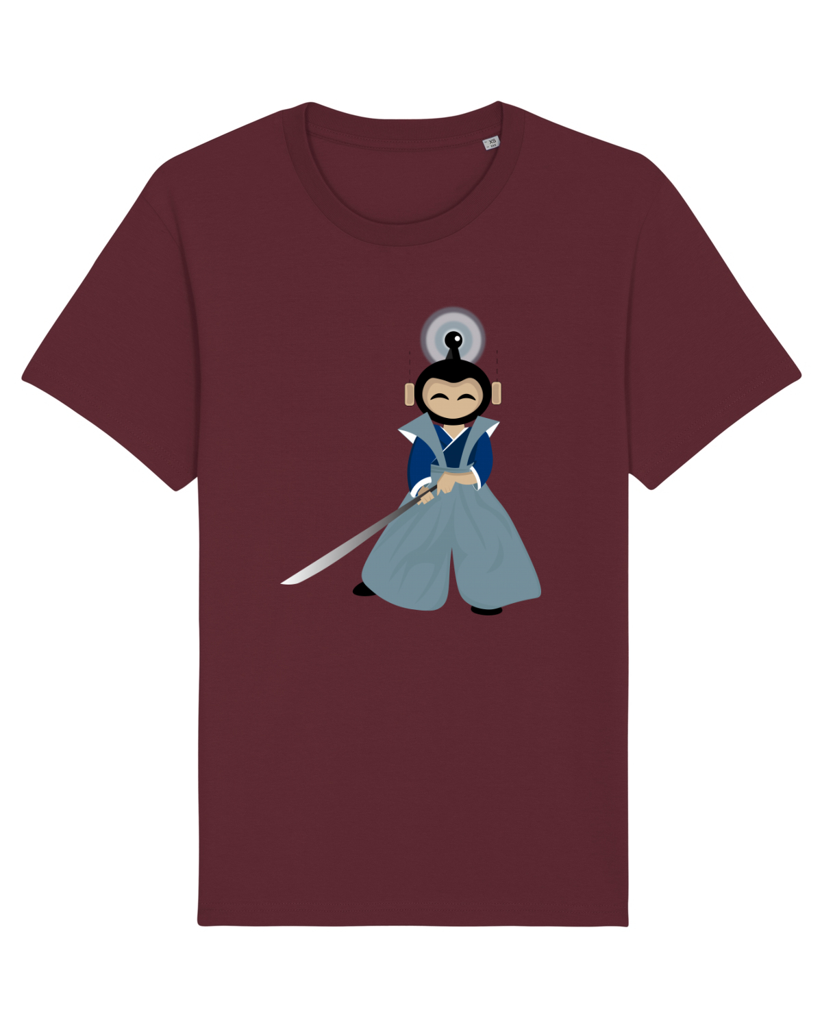 Tricou mânecă scurtă Unisex Rocker Burgundy