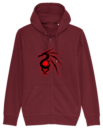 Black Evil Dragon  Burgundy