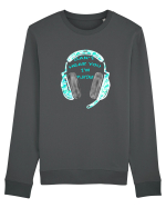 Can’t hear you, I’m playing Bluză mânecă lungă Unisex Rise
