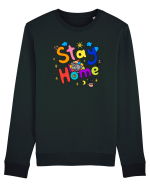 Stay Home Bluză mânecă lungă Unisex Rise