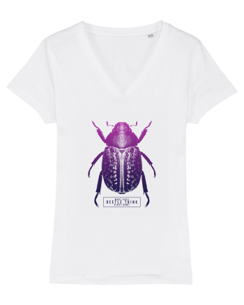 What does beetle think right now? White