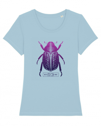 What does beetle think right now? Sky Blue