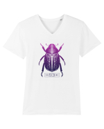 What does beetle think right now? Tricou mânecă scurtă guler V Bărbat Presenter