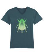 What does beetle think right now? Tricou mânecă scurtă guler V Bărbat Presenter