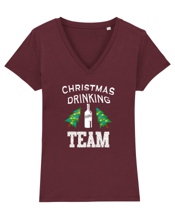 Christmas Drinking Team Burgundy