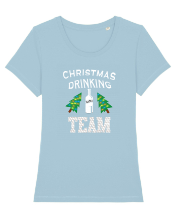Christmas Drinking Team Sky Blue