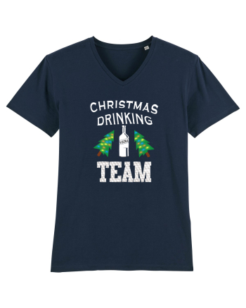 Christmas Drinking Team French Navy