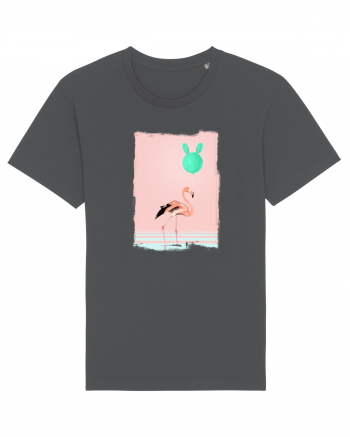 Flamingo Roz și Balonul Cactus  Anthracite