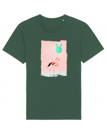 Flamingo Roz și Balonul Cactus  Bottle Green
