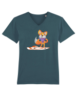 Fast  Tricou mânecă scurtă guler V Bărbat Presenter