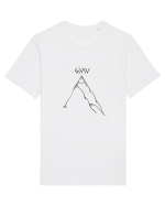 “G>∧∨” Tricou mânecă scurtă Unisex Rocker