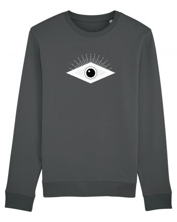 Abstract Eye Anthracite