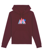 Munți Geometrie și Culori Hanorac Unisex Drummer