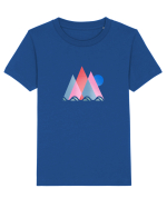 Munți Geometrie și Culori Tricou mânecă scurtă  Copii Mini Creator