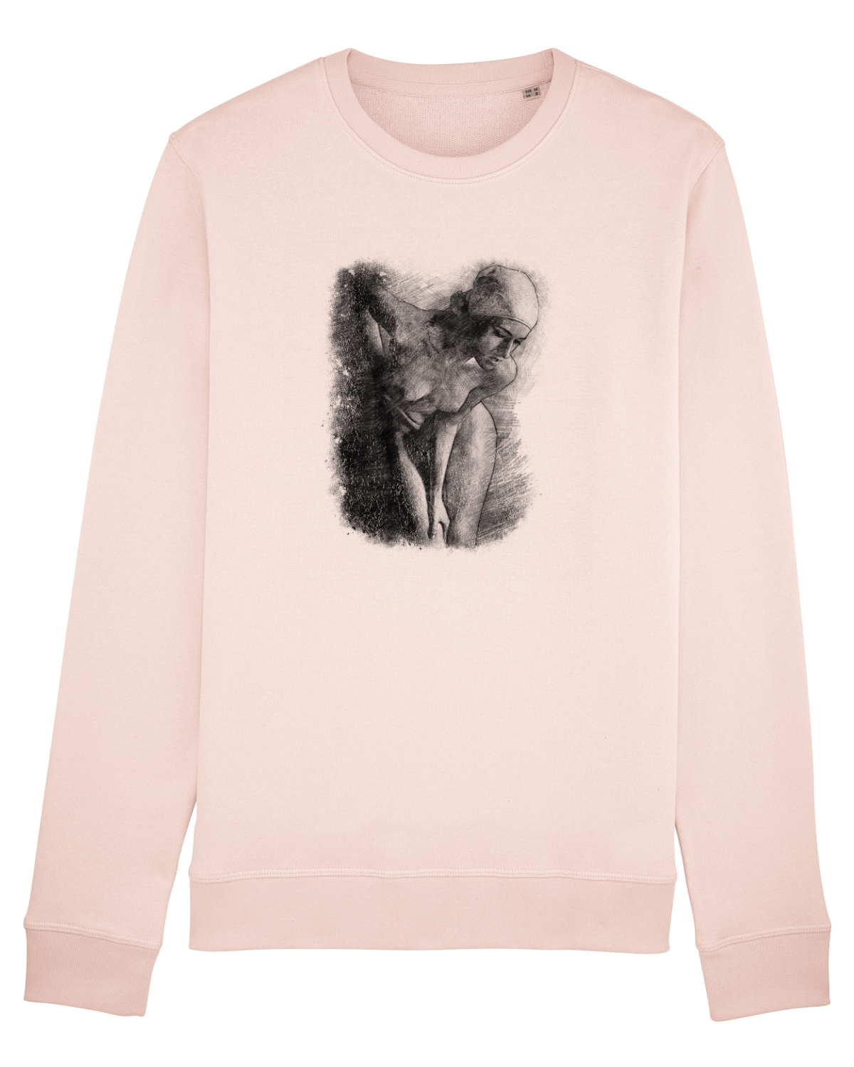 Bluză mânecă lungă Unisex Rise Candy Pink