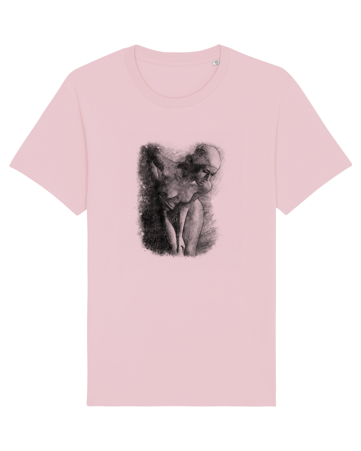 Tricou mânecă scurtă Unisex Rocker Cotton Pink