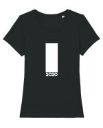 2020 M Tricou mânecă scurtă guler larg fitted Damă Expresser