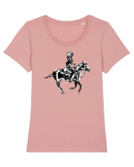 fata calarind Tricou mânecă scurtă guler larg fitted Damă Expresser