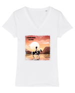 don`t stop Tricou mânecă scurtă guler V Damă Evoker